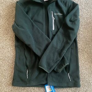 Colombia fleece jacket mens size with tag